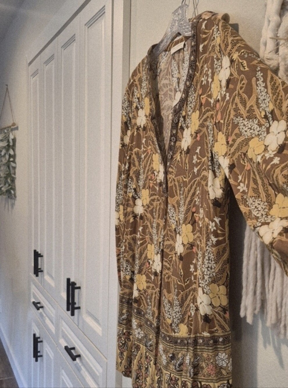 SPELL Spell & the Gypsy Collective Bianca Long Sleeve Floral Tunic Dress, XS - Picture 5 of 15